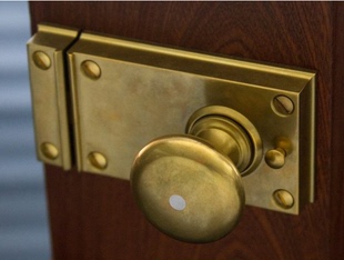 厂家直销可定制 房门门锁 霍顿五金 美国NANZ拉手全铜手工定制