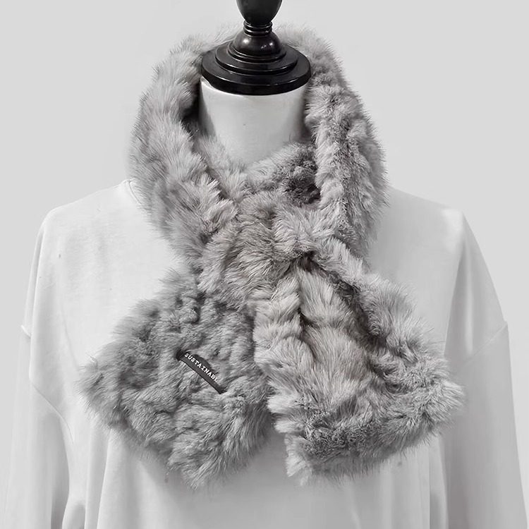 气质百搭高级感毛绒绒交叉围巾女冬季韩版仿兔毛围脖防寒保暖脖套,服饰配件/皮带/帽子/围巾,围巾/丝巾/披肩,淘宝优惠券,粉丝福利购,淘宝优惠卷