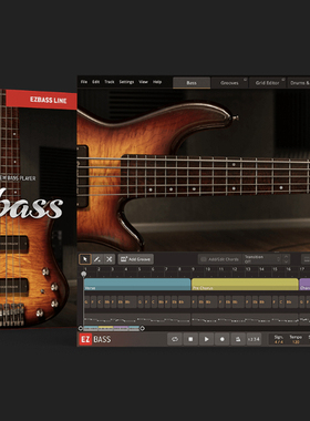 Funk Fusion EBX   专业贝斯音源 打造放克与融合乐风 win mac