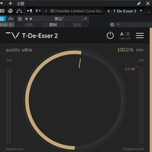T De Esser 2 去除音频中的齿音同时保持自然音质 提供了补偿增益