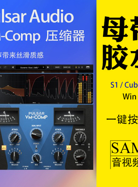 Pulsar Mu电子管母带压缩器插件VST3胶水粘合Vari-Mu Win