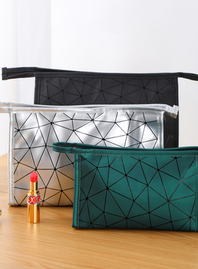 化妆包女便携大容量收纳袋2024新款超火高级感折叠旅行洗漱品包盒