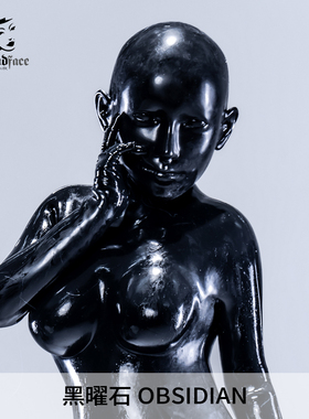 NEOGAN x SecondFace 黑曜石|Obsidian|黑胶面具BDSM娃娃头壳