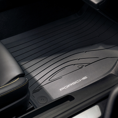 保时捷911原厂正品橡胶脚垫平铺