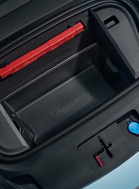Porsche保时捷新款Taycan原厂正品前备箱储物盒置物行李箱储物箱