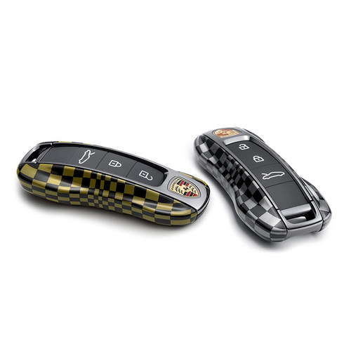 保时捷彩绘钥匙壳原厂正品