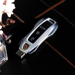 Porsche U盘储存盘64G车钥匙型内存盘 保时捷汽车钥匙U盘原厂正品