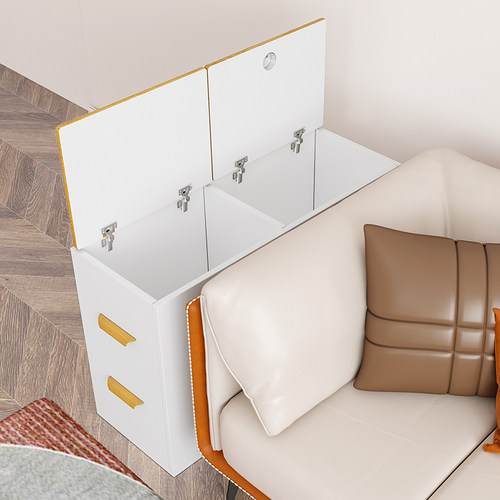 北欧沙发边柜储物柜小户型收纳