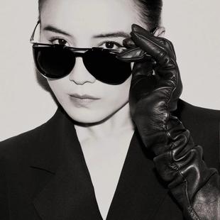 宋佳杨树林气质女王同款 时髦防紫外线飞行墨镜M137男女太阳镜 个性