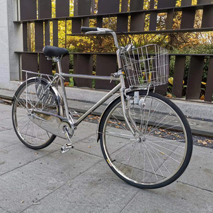 24英寸26寸通勤出口日本自行车男款 内三七八变速学生上下班锻炼用