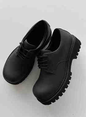 DBFIT全新cleanfit哑光嘉尔同款增高耐磨德比鞋通勤情侣休闲皮鞋