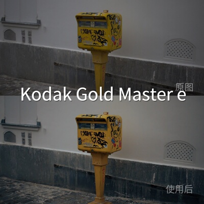 KodakGoldMastereLUT O-LogRec.709Gamma2.4I-LogAcePro2系Alpha