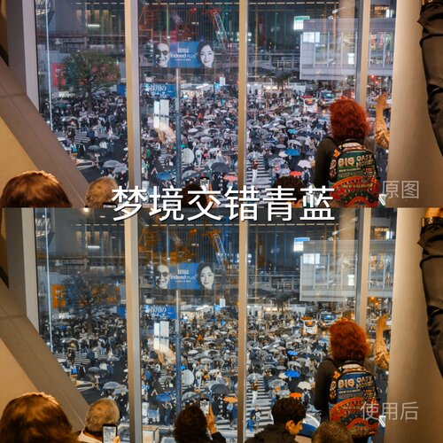 梦境交错青蓝LUT FCPXmac平板GP-Log固件2.00HLGF-LogN-LogD松下G
