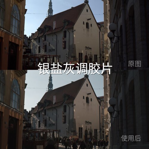 银盐灰调胶片LUT V-Log手机C-Log3vivoLogAfterEffectsI-LoPocket