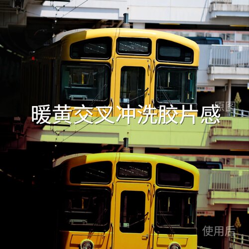 暖黄交叉冲洗胶片感LUT S-Log3PRC-LogF-LogH-LogAppleLog2手阿莱