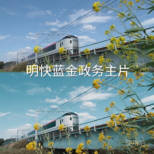 LogBlackmagicCameraS Log3手佳能R10 HLGV 明快蓝金政务主片LUT