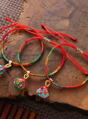 儿童成人锦纶五彩绳端午节