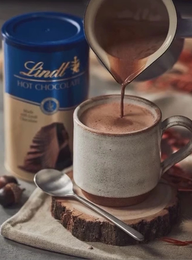 现货！！瑞士莲热可可粉冲饮巧克力粉300g泡热牛奶 27.02