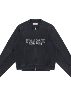 Martine Rose 25SS不规则拼接重水洗做旧圆领卫衣外套蔡徐坤同款