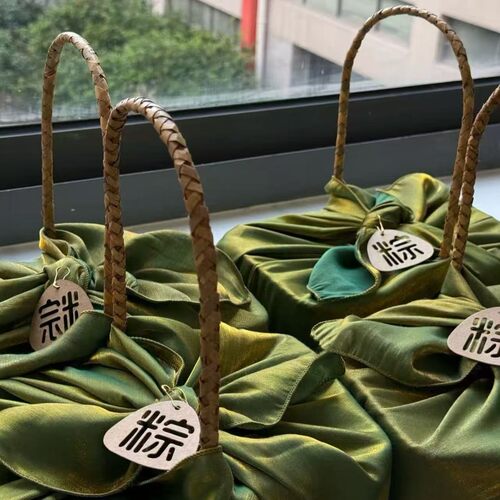 2026端午中式古风藤编手提礼篮粽