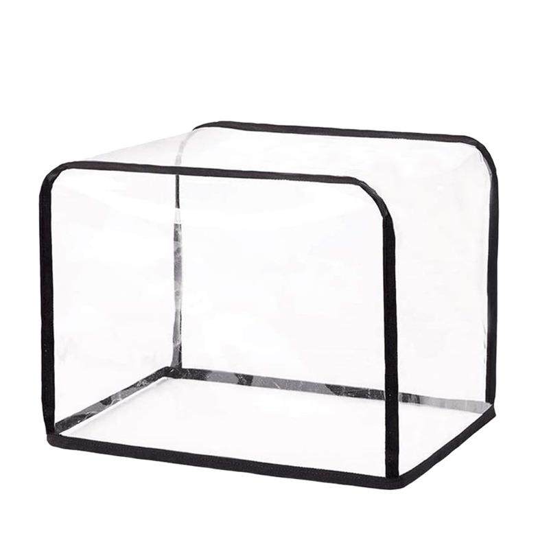 微波炉烤箱烤面包机早餐机防尘罩 家用厨房电器保护罩 透明防尘罩