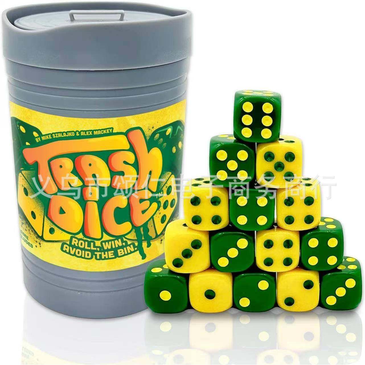 新品 Dumpster Dice - Fast-Paced Family Dice Game骰子游戏