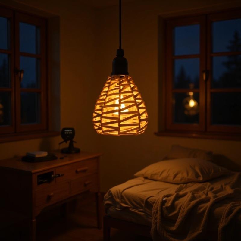 电池挂盒院装饰灯编织百新灯笼吊灯户外防水庭花园装饰古复露营灯