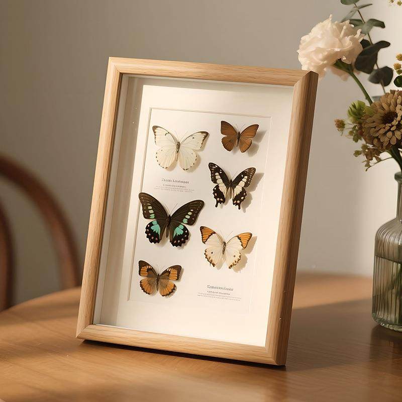 高清有玻璃相框摆机台7支持打印照片秋月6寸八寸洗照寸片做成空框