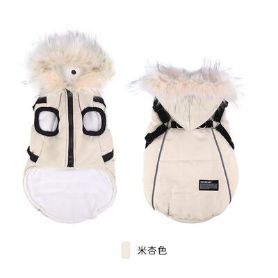 新款服冬狗狗棉防风防水保暖小狗衣服连帽加绒季狗宠C3067E物衣服