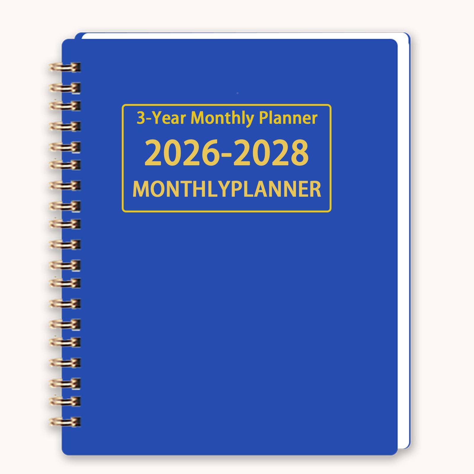 现货电商日跨年度计划本206-2027-2月2028跨3年程规K1112划本