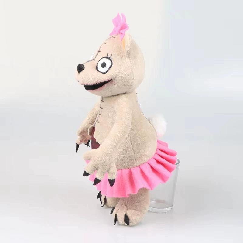 新品Dark Decption Plush黑暗欺仔骗猪公玩偶e毛绒1粉玩具