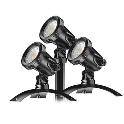 格池 LED潜水灯户外防水草坪灯庭院池塘投射灯景观灯水陆两用