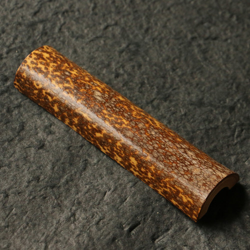 竹迹纯手工精工打磨梅鹿竹茶则
