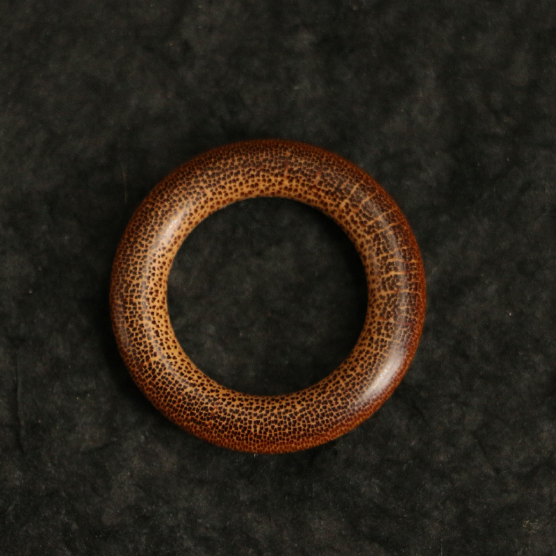 精选玉竹鱼子纹老料特粗厚约7毫米纯手工精工打磨制作竹圈配饰竹