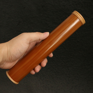 苏工纯手工制作精工打磨螺纹口海派镶嵌香道香筒茶叶罐茶仓香线筒