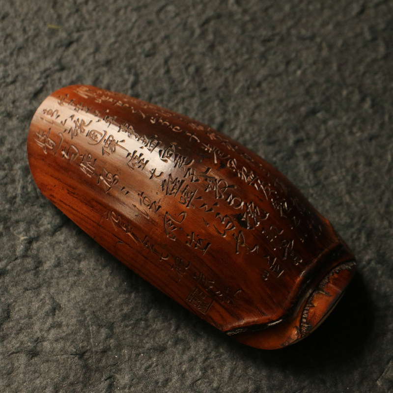 【一物一拍】精选几十年龟甲竹老料纯手工精工雕刻竹雕茶则赏茶荷,特色手工艺,竹编/竹雕,淘宝优惠券,粉丝福利购,淘宝优惠卷