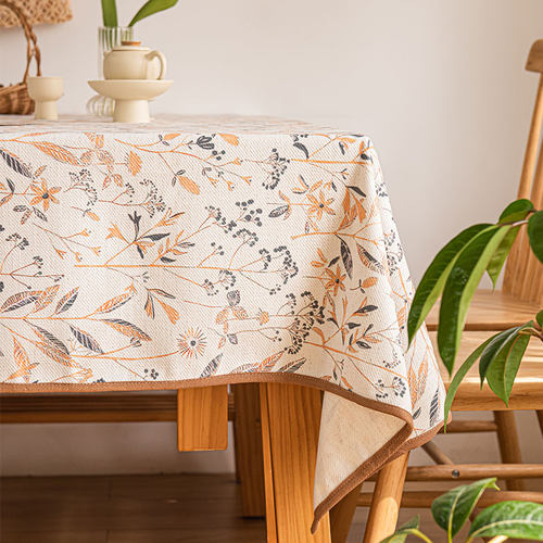 豆蔓日式新款印花桌布两色可选