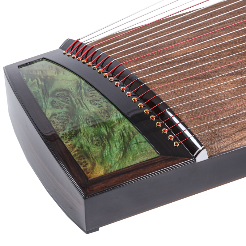 朱雀翠微 莲青 135cm整挖小筝 精品系列专业考级演奏整挖古筝
