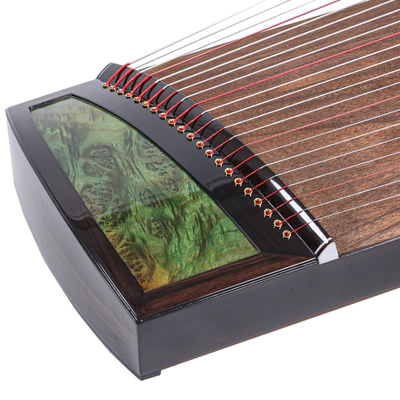 朱雀翠微 莲青 135cm整挖小筝 精品系列专业考级演奏整挖古筝
