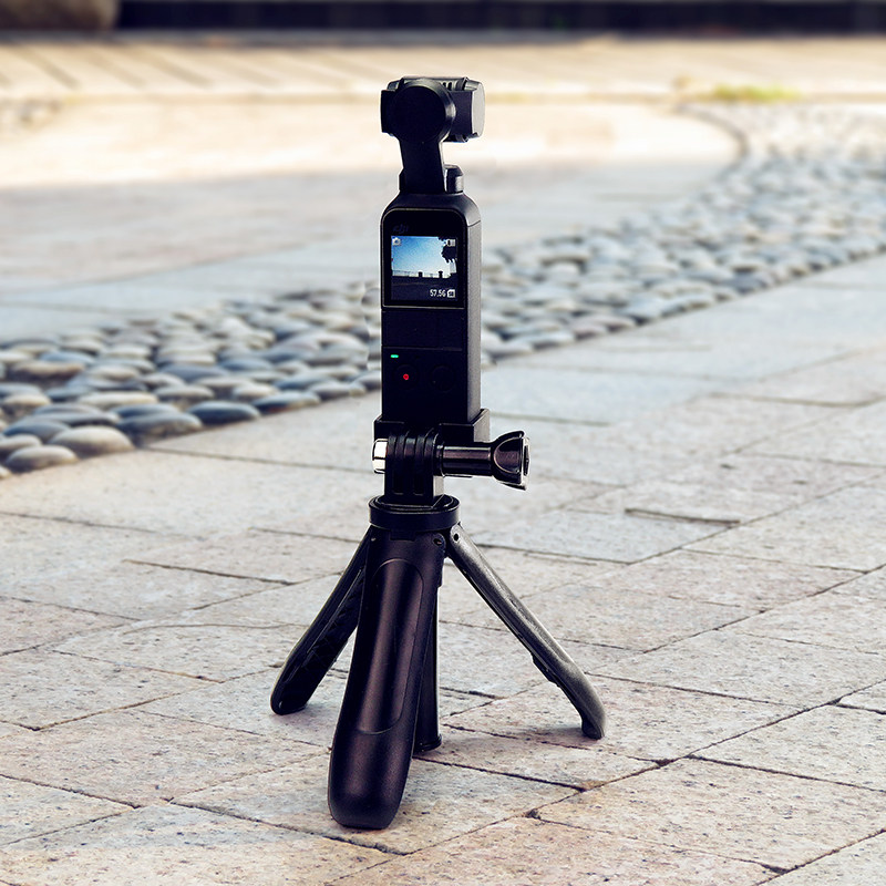 适用于dji大疆口袋灵眸云台相机三脚架osmo action延长杆手持配件