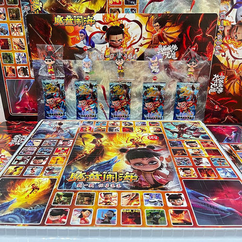 哪咤手办公仔玩偶哪咤网红爆款盲盒哪吒手办哪咤洞洞乐盲盒洞洞乐