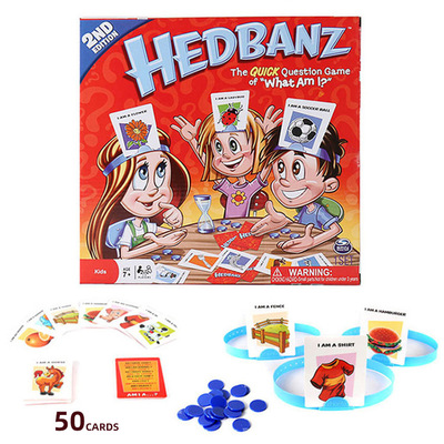 猜猜我是谁桌游What am I Hedbanz game 团建聚会卡牌桌游
