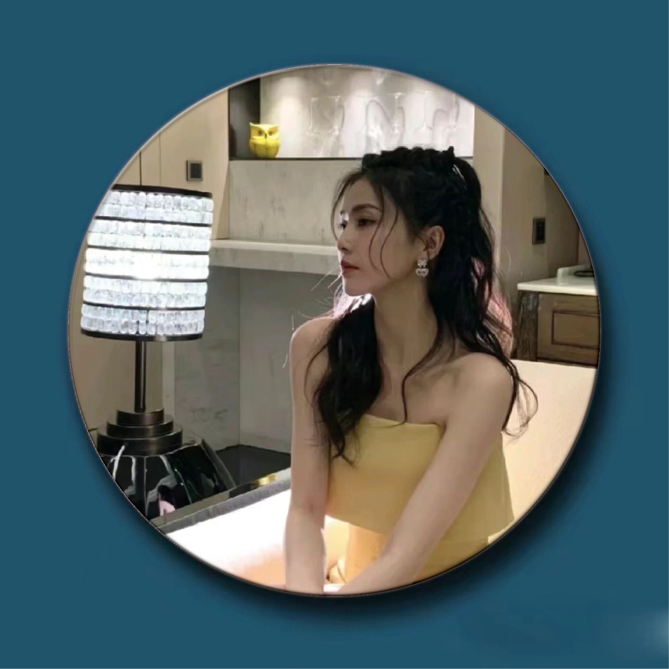 白鹿徽章别针式礼品礼物周边同款明星吧唧小玩意
