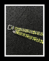 PunkFK Heavy Industry cowhide three-row buckle rivet belt punk rock dark avant-garde new product for both men and women thumbnail 2