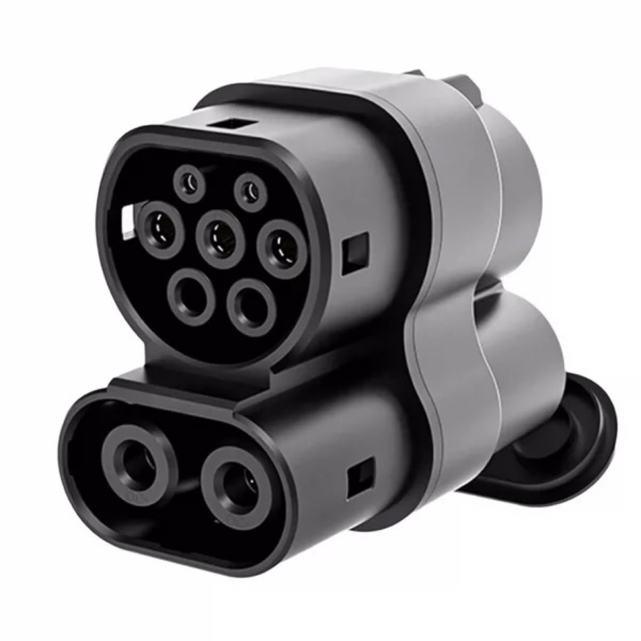 新能源电动汽车充电转接头250A美标快充转欧标 CCS1转CCS2