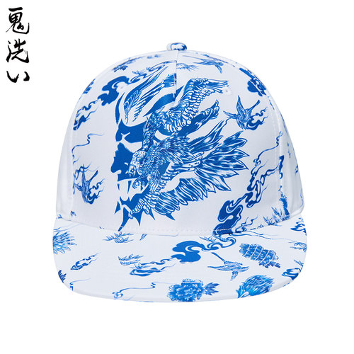 鬼洗棒球帽简约百搭鸭舌帽