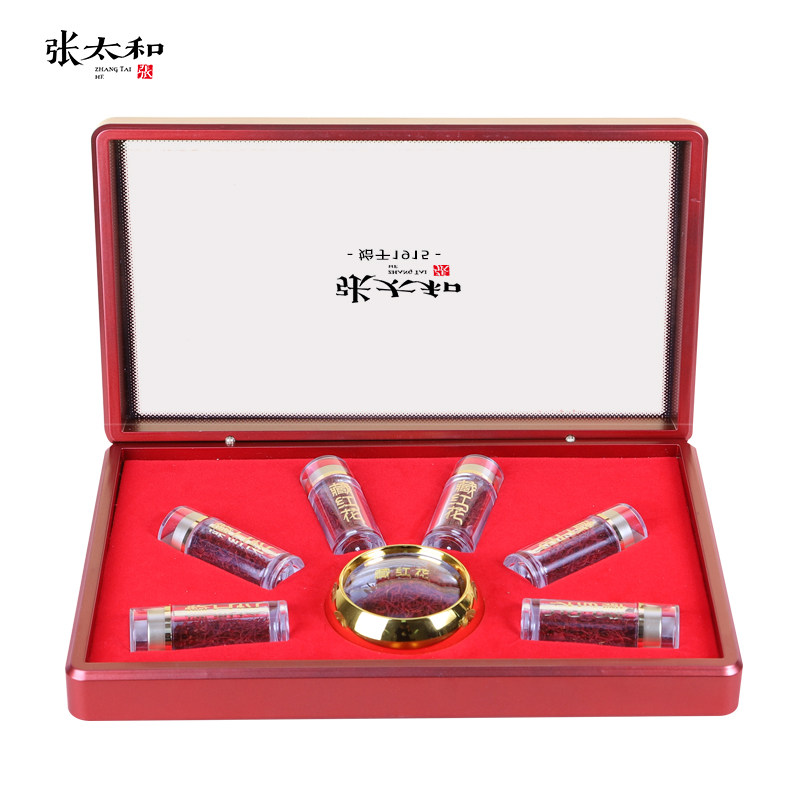 张太和藏红花礼盒10g伊朗进口西红花藏红花泡水图片