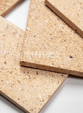 土黄色耐火烧结砖切片中古风服装店民宿酒店工装门头背景墙陶土砖