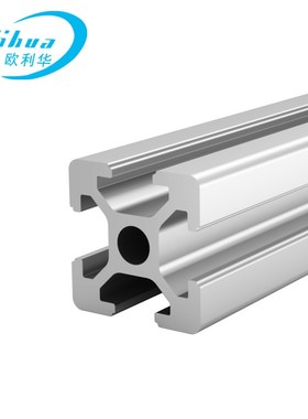 工业铝型材2020L欧标铝合金型材DIY框架铝铝材银白色花管方管支架