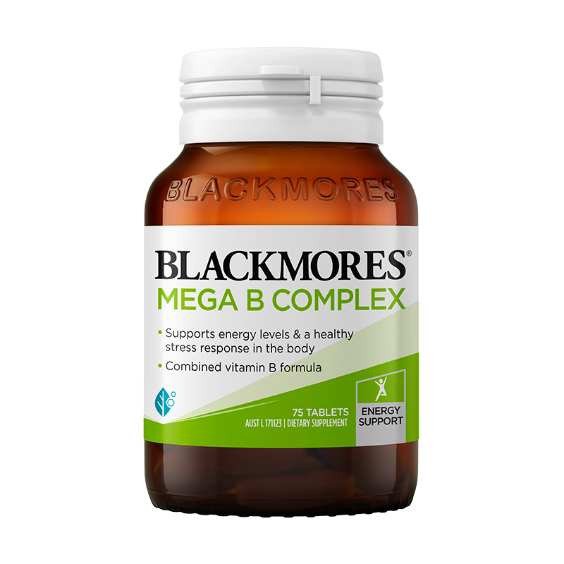 【囤货装】澳佳宝BLACKMORES复合B族维生素b6b12b2VB75片生物素